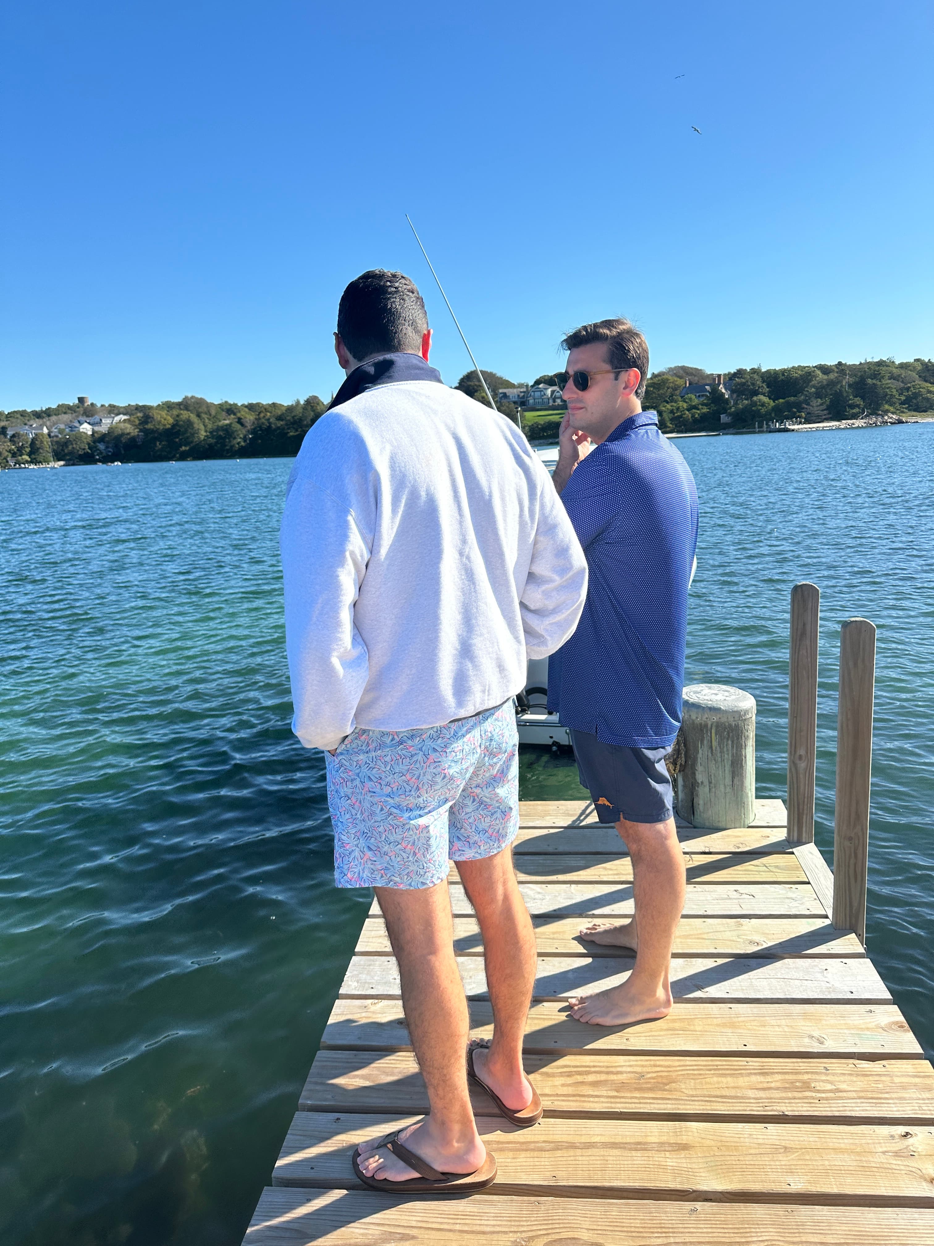 Cape Cod, 2024. On the dock.